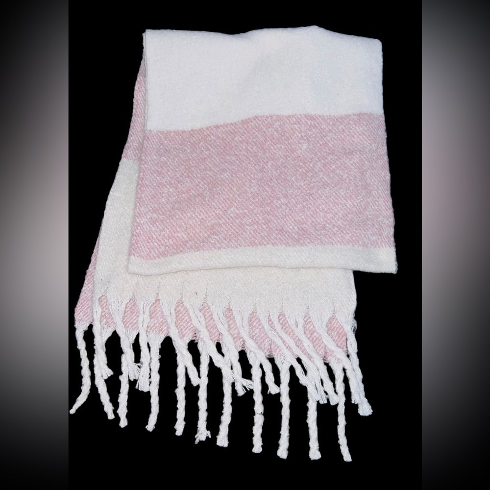 Gentle Fawn Women's Huntington Fringe Hem Cozy Scarf SV3 Pink 15"x72"
